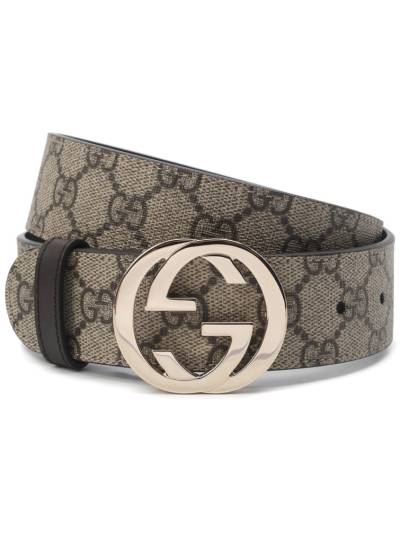 Ремень Gucci Gg Supreme Бежевый